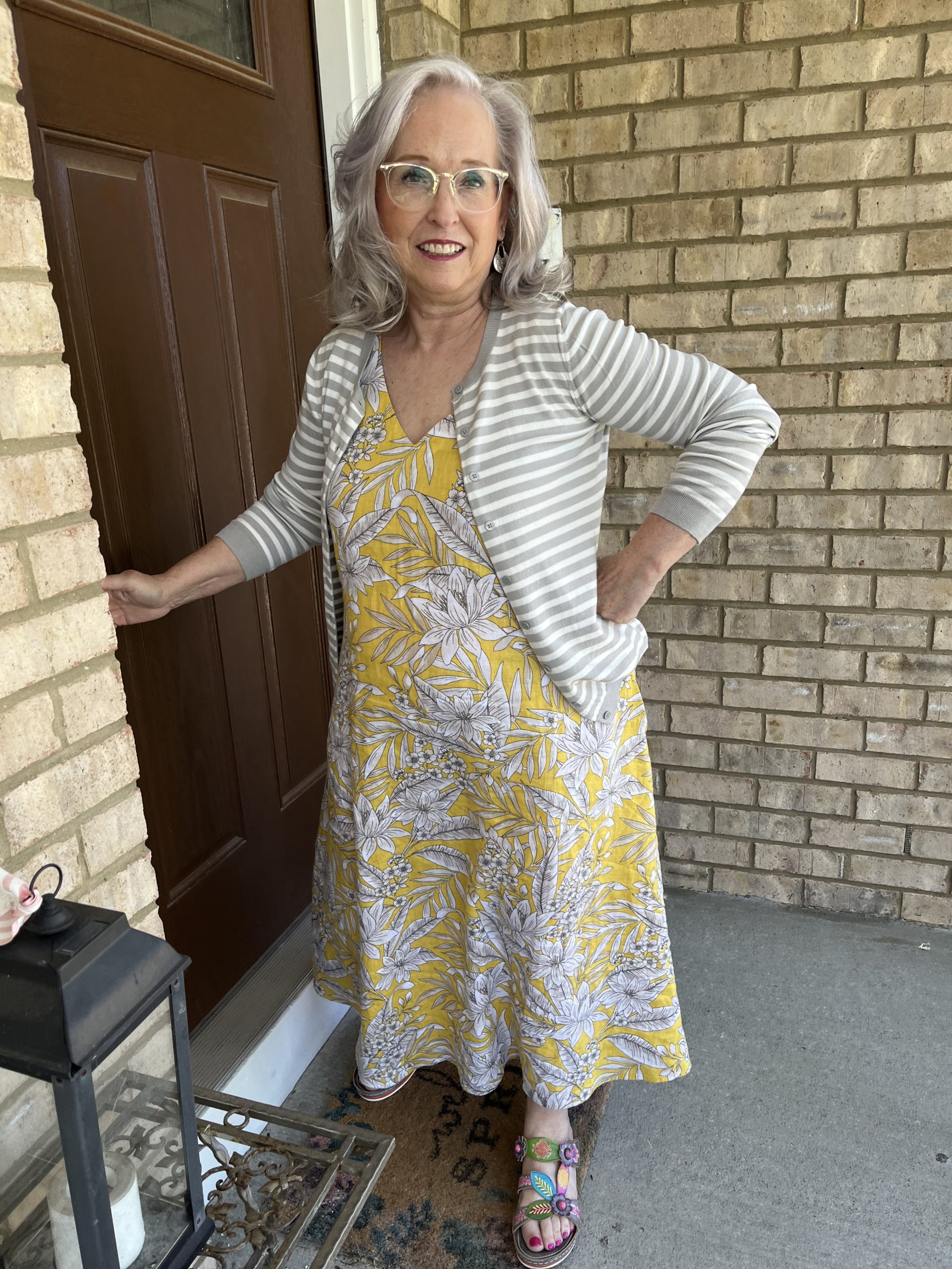 Print Mixing Stripes and Florals on Final Friday! - Marsha in the