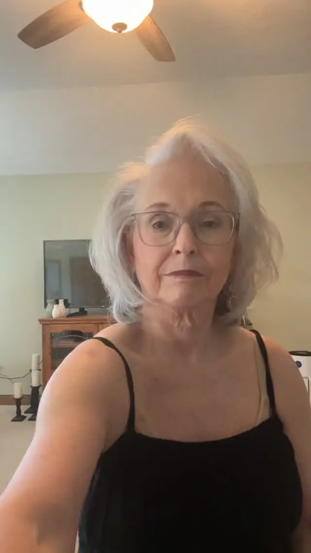 I’ve got just a solution for you if you don’t like to show your upper arms. Maybe you don’t like your bra strap showing. Try a Halftee!  They’re magical and so easy to wear.  Use my code, MARSHA2098, for 20% off your order!  Keep an eye out for more videos and more ideas! {gifted} @halfteecollabs @halftee #halftee #wearyoursleevelessblouse #oversixtyandfabulous